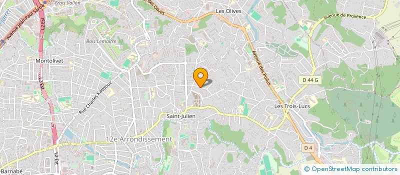 localisation de l'entreprise MADAME MATHILDE ROVELLO à MARSEILLE