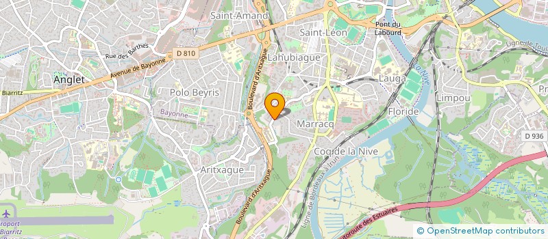 localisation de l'entreprise MADAME MATHILDE RUAULT à BAYONNE