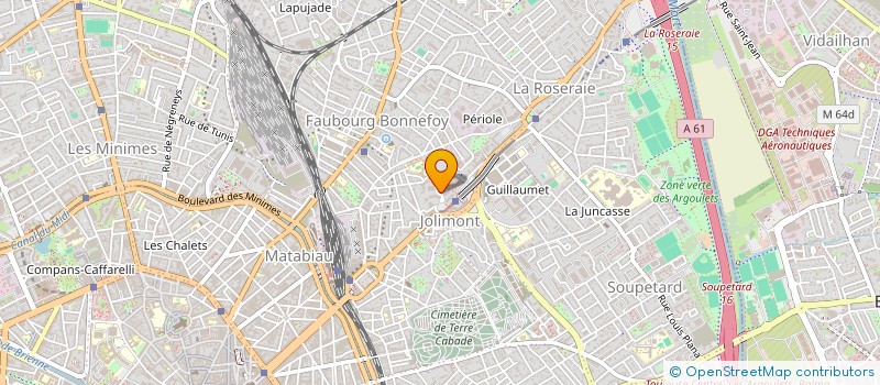 localisation de l'entreprise MADAME MATHILDE RULH  TOULOUSE