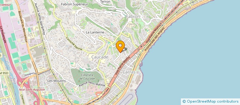localisation de l'entreprise MADAME MATHILDE SAIGNACHITH à NICE