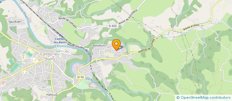 localisation de l'entreprise MADAME MATHILDE SALGUERO  LOUHOSSOA