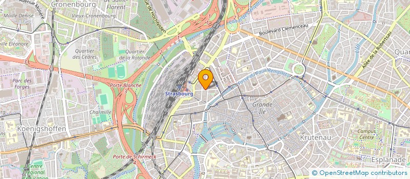 localisation de l'entreprise MADAME MATHILDE SALIER  STRASBOURG