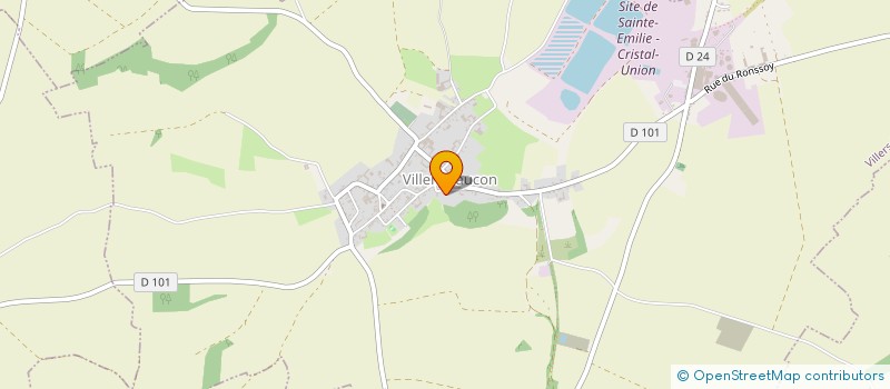 localisation de l'entreprise MADAME MATHILDE SALVA  EPEHY