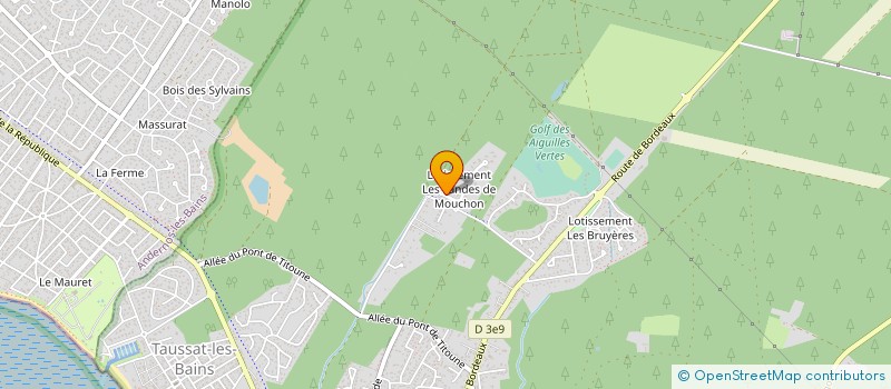 localisation de l'entreprise MADAME MATHILDE SANCHIS  LANTON