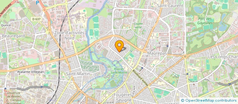 localisation de l'entreprise MADAME MATHILDE SAVIDAN  RENNES