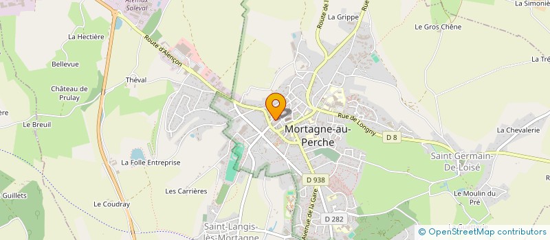 localisation de l'entreprise MADAME MATHILDE SCHOLLER à MORTAGNE-AU-PERCHE