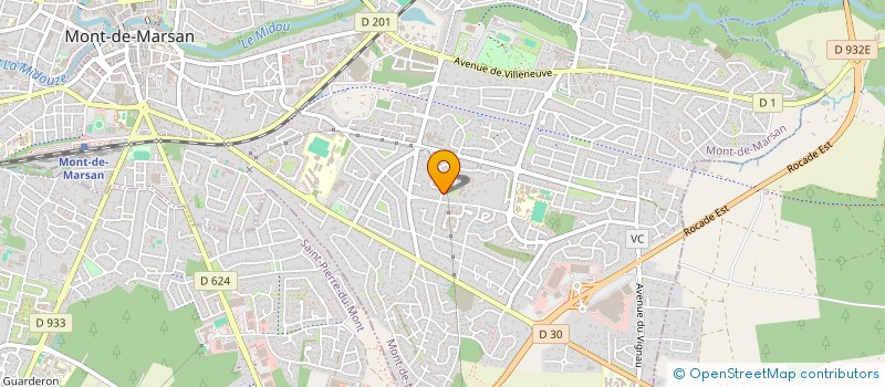 localisation de l'entreprise MADAME MATHILDE SEREUSE  VILLENEUVE-DE-MARSAN