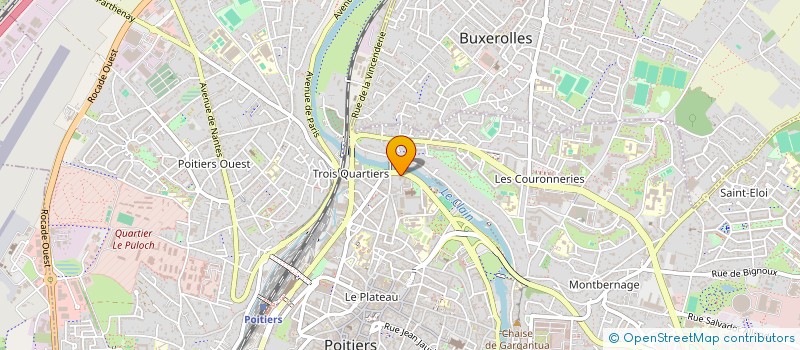 localisation de l'entreprise MADAME MATHILDE SIAUDEAU  POITIERS