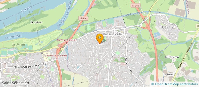 localisation de l'entreprise MADAME MATHILDE SIBELLAS  BASSE-GOULAINE