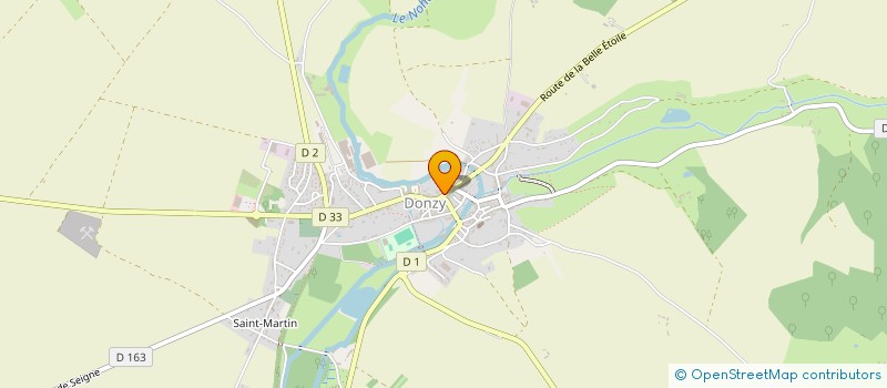 localisation de l'entreprise MADAME MATHILDE SIMON  DONZY