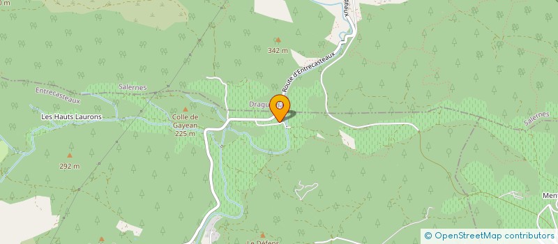 localisation de l'entreprise MADAME MATHILDE SISTERON  CORRENS