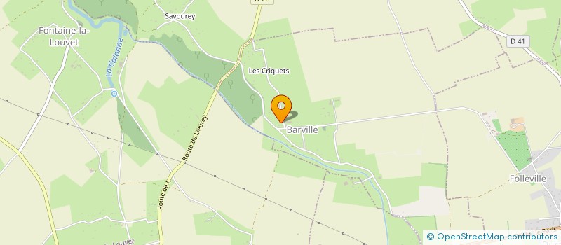 localisation de l'entreprise MADAME MATHILDE SIX  BARVILLE