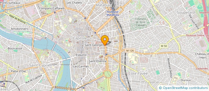 localisation de l'entreprise MADAME MATHILDE SOLEIL à TOULOUSE