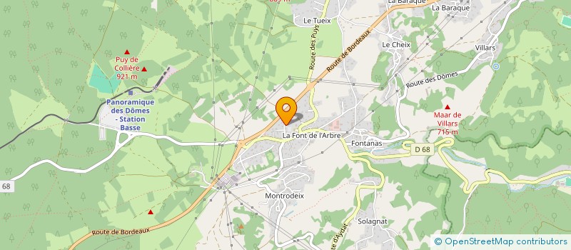 localisation de l'entreprise MADAME MATHILDE SOULHOL à CHAMALIERES