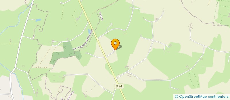 localisation de l'entreprise MADAME MATHILDE SOURDRILLE  VAIGES