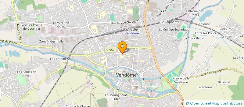 localisation de l'entreprise MADAME MATHILDE STOERI  VENDOME