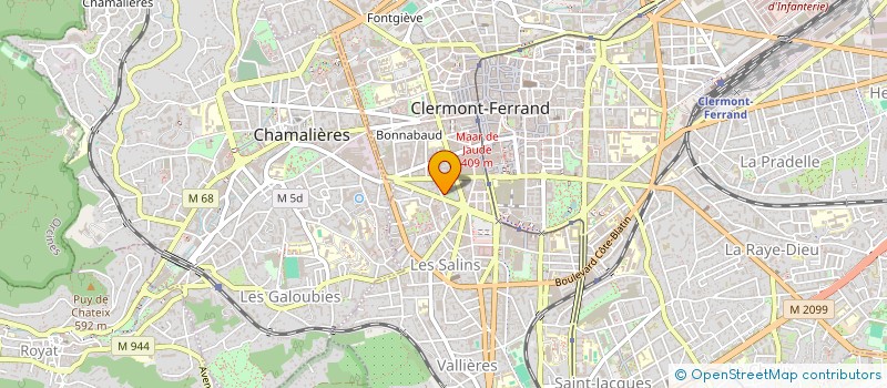 localisation de l'entreprise MADAME MATHILDE SUC  CLERMONT-FERRAND