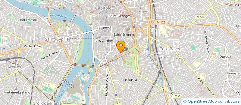 localisation de l'entreprise MADAME MATHILDE TAILLEFER DE LAPORTALIERE  TOULOUSE