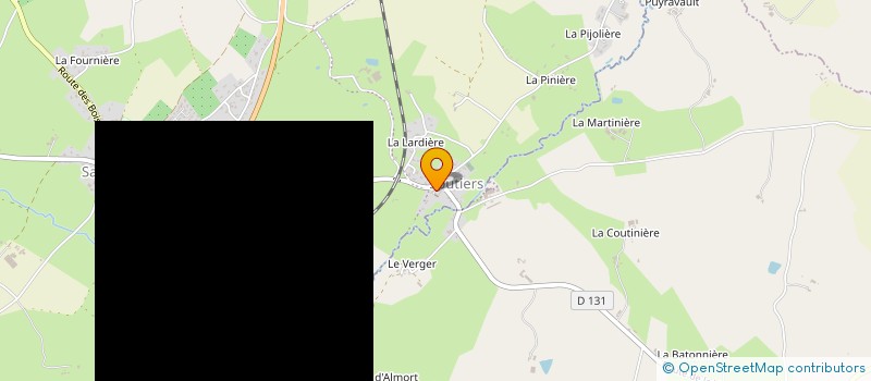 localisation de l'entreprise MADAME MATHILDE TALINEAU  SAINT-PARDOUX-SOUTIERS