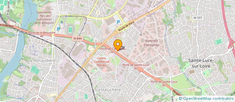 localisation de l'entreprise MADAME MATHILDE TANGUY à NANTES