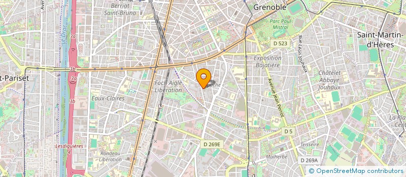 localisation de l'entreprise MADAME MATHILDE TAUREL à GRENOBLE