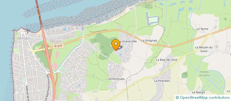 localisation de l'entreprise MADAME MATHILDE TAVERSON à SAINT-BREVIN-LES-PINS