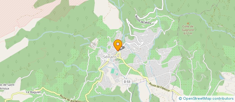 localisation de l'entreprise MADAME MATHILDE TAXIL  SEILLANS