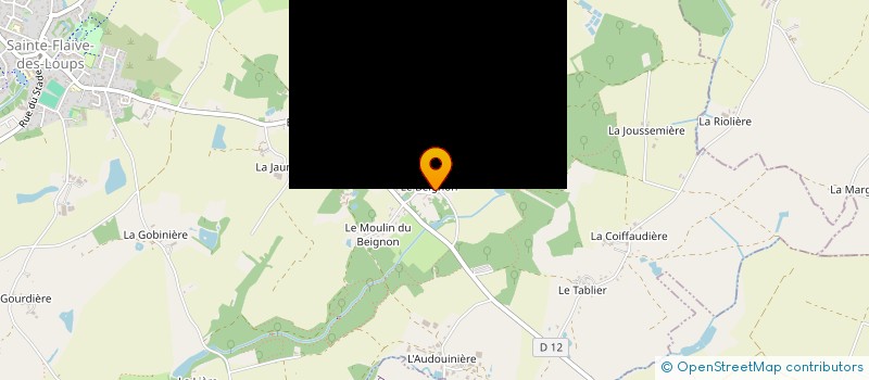 localisation de l'entreprise MADAME MATHILDE TESSON à SAINTE-FLAIVE-DES-LOUPS