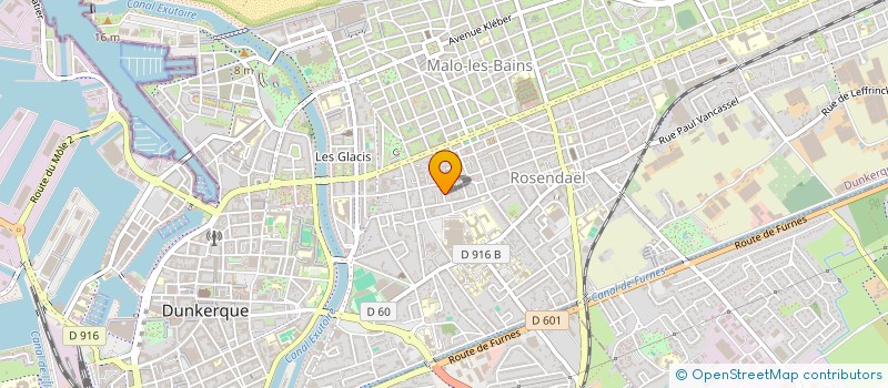 localisation de l'entreprise MADAME MATHILDE TETART à DUNKERQUE