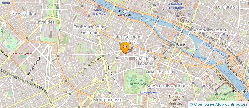 localisation de l'entreprise MADAME MATHILDE TETU  PARIS