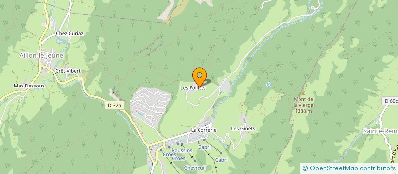 localisation de l'entreprise MADAME MATHILDE THIOU  SAINT-FRANCOIS-DE-SALES