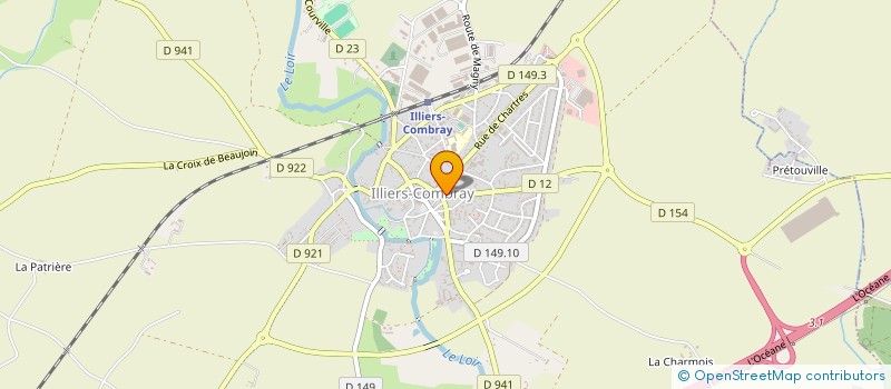 localisation de l'entreprise MADAME MATHILDE THOMAS à BAILLEAU-LE-PIN
