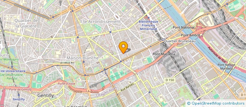 localisation de l'entreprise MADAME MATHILDE THOMAS  PARIS