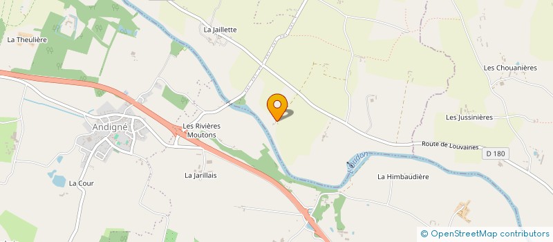 localisation de l'entreprise MADAME MATHILDE THOMAZEAU  SEGRE-EN-ANJOU BLEU