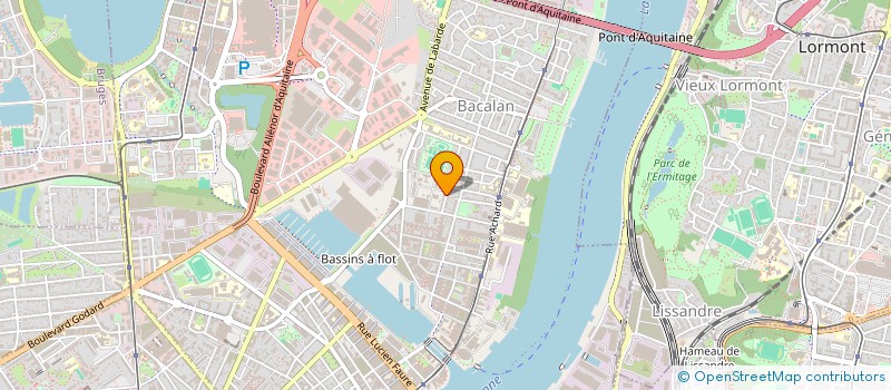 localisation de l'entreprise MADAME MATHILDE THORANINTH  BORDEAUX