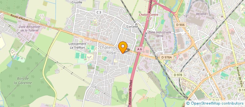 localisation de l'entreprise MADAME MATHILDE THURILLET  SENNECEY-LE-GRAND