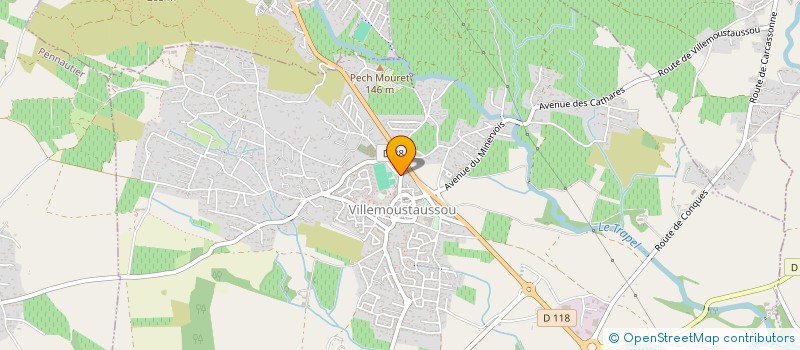 localisation de l'entreprise MADAME MATHILDE TISSEYRE  VILLEMOUSTAUSSOU