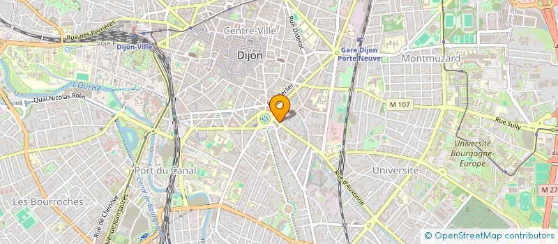 localisation de l'entreprise MADAME MATHILDE TISSIER  DIJON