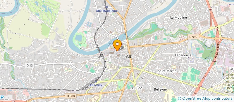 localisation de l'entreprise MADAME MATHILDE TONON à ALBI