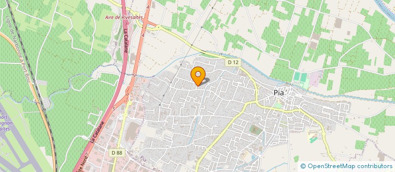 localisation de l'entreprise MADAME MATHILDE TOUCHAGUES  ILLE-SUR-TET