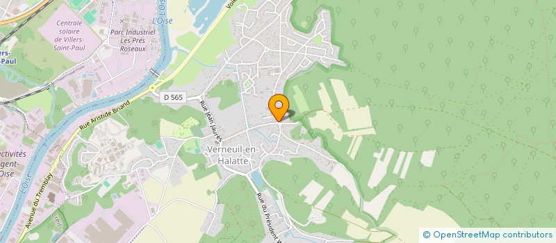 localisation de l'entreprise MADAME MATHILDE TRENNERT  VERNEUIL-EN-HALATTE