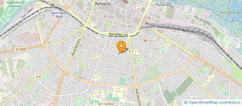 localisation de l'entreprise MADAME MATHILDE TUFFIN à AMIENS