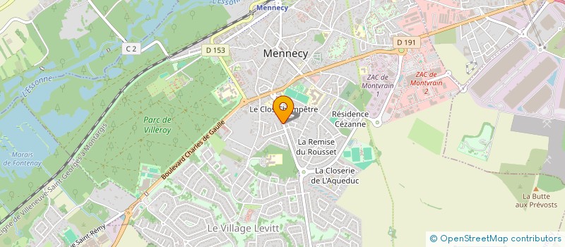 localisation de l'entreprise MADAME MATHILDE VALETTE à MENNECY