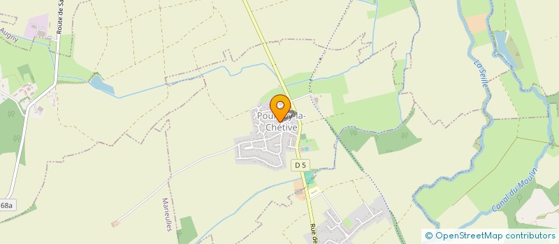 localisation de l'entreprise MADAME MATHILDE VALLERICH  POURNOY-LA-CHETIVE