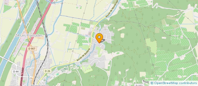 localisation de l'entreprise MADAME MATHILDE VALVERDE-CHIALA  MONDRAGON