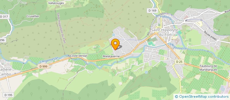 localisation de l'entreprise MADAME MATHILDE VANACKER  SAINT-HIPPOLYTE-DU-FORT