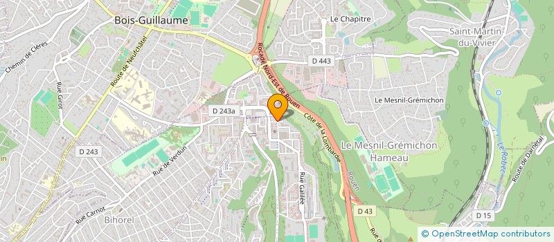 localisation de l'entreprise MADAME MATHILDE VANNINI à ROUEN