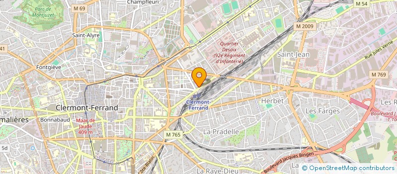 localisation de l'entreprise MADAME MATHILDE VAQUER à CLERMONT-FERRAND