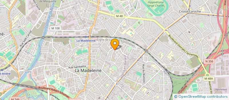 localisation de l'entreprise MADAME MATHILDE VAREE  MARCQ-EN-BARUL