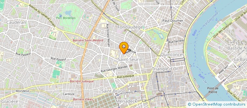 localisation de l'entreprise MADAME MATHILDE VAVEAU  BORDEAUX